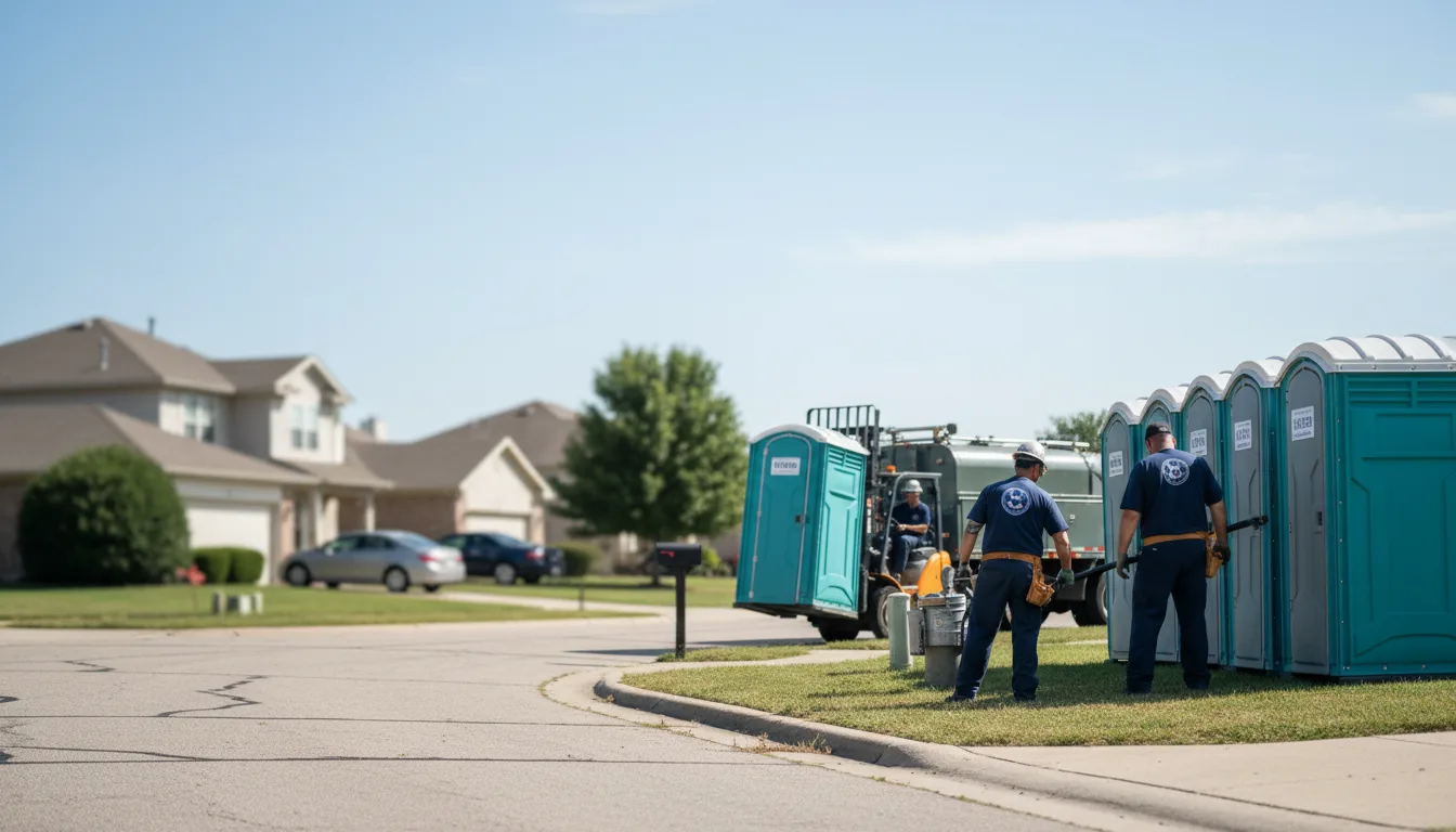 Porta Potty Rental in Odessa, TX near me